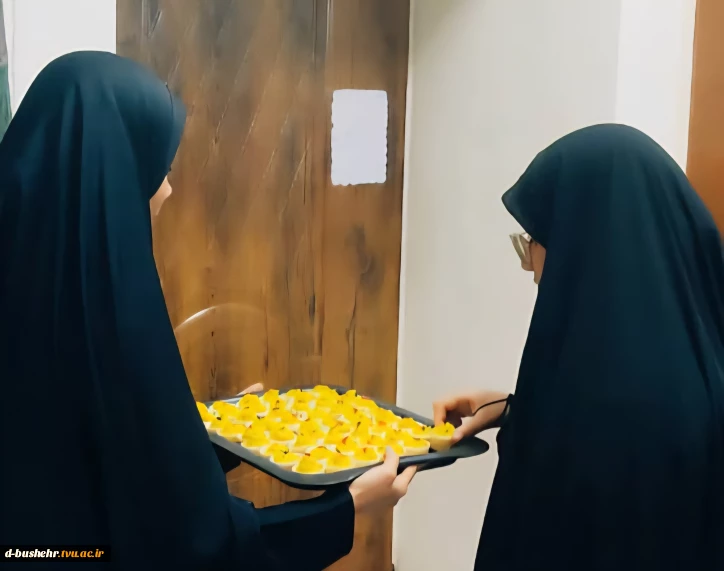 عطر نذری در خوابگاه کوثر آموزشکده ملی مهارت دختران بوشهر پیچید؛ بزرگداشت حضرت ام‌البنین(س) با حضور دانشجویان