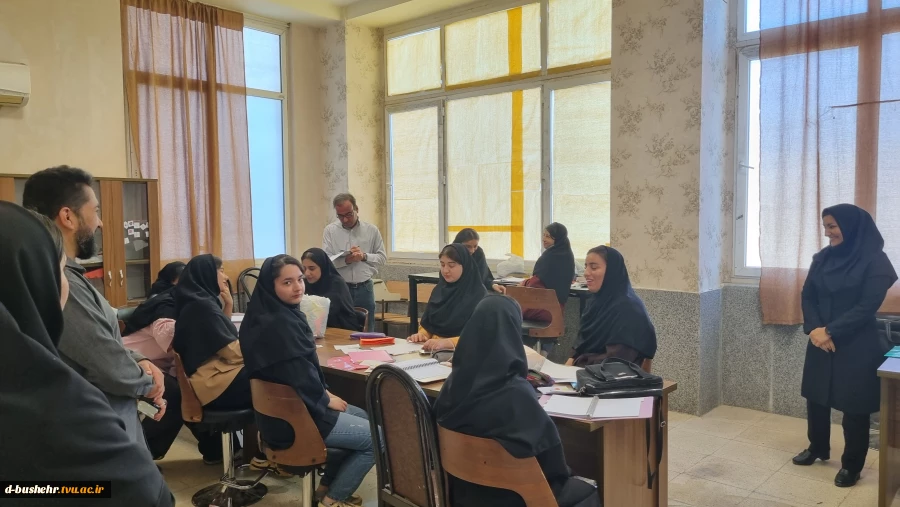 بازدید هیأت نظارت، ارزیابی و تضمین کیفیت دانشگاه خلیج فارس از آموزشکده ملی مهارت دختران بوشهر 2