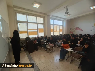 برگزاری کارگاه آموزشی آشنایی با ویروس ایدز در آموزشکده ملی مهارت دختران بوشهر 3