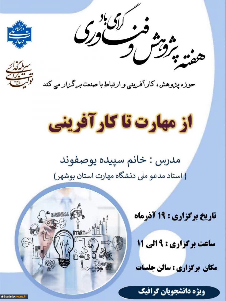 از مهارت تا کارآفرینی