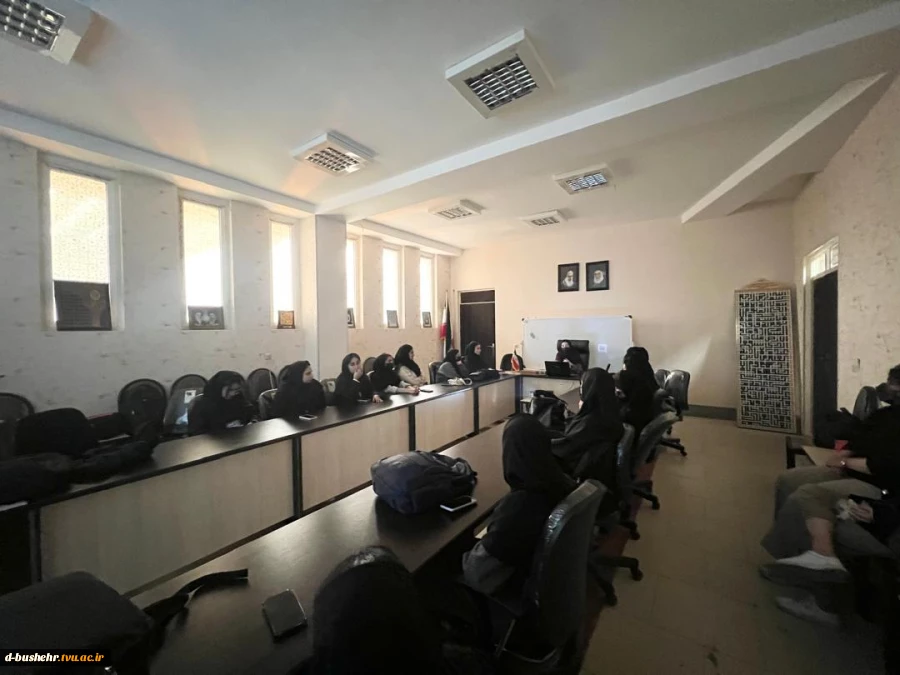 سمینار تخصصی «نقش روانشناسی محیط در خلق معماری انسان‌محور» در آموزشکده ملی مهارت دختران الزهرا(س) بوشهر برگزار شد 3