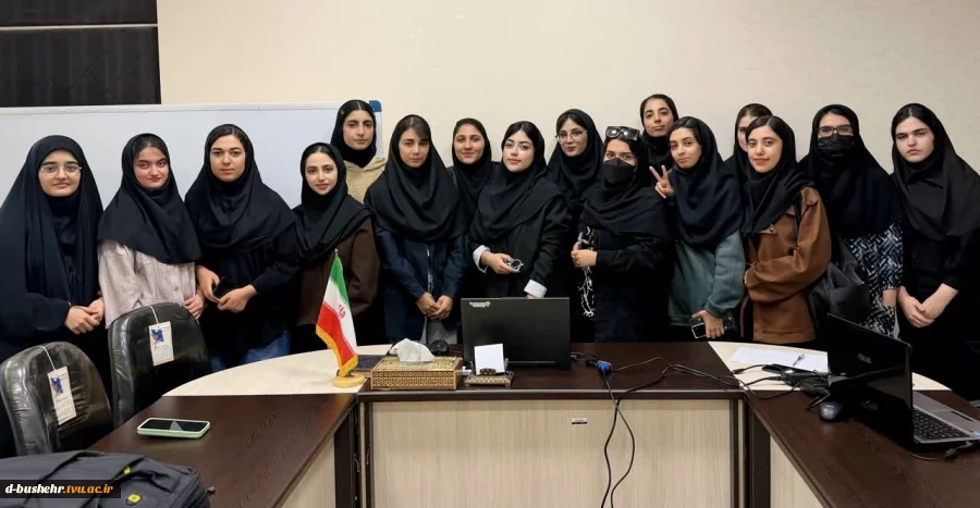 برگزاری کارگاه آموزش مقدماتی طراحی شیت با فتوشاپ در آموزشکده ملی مهارت دختران الزهرا(س) بوشهر 3