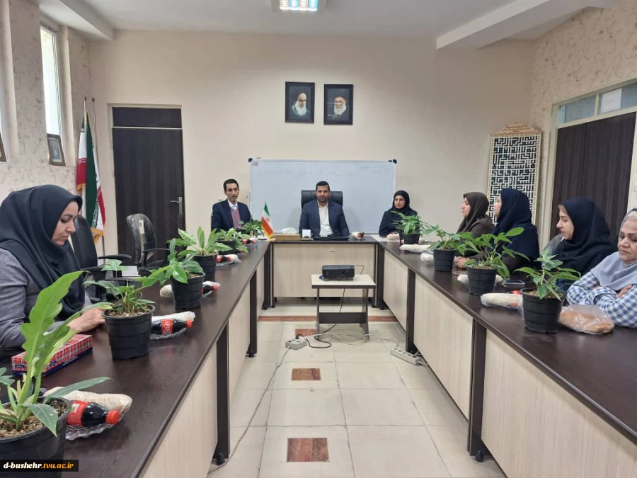 برگزاری مراسم تجلیل از بانوان همکار آموزشکده ملی مهارت دختران بوشهر به مناسبت روز زن و شب یلدا 3