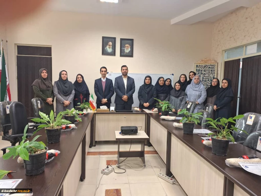 برگزاری مراسم تجلیل از بانوان همکار آموزشکده ملی مهارت دختران بوشهر به مناسبت روز زن و شب یلدا 6