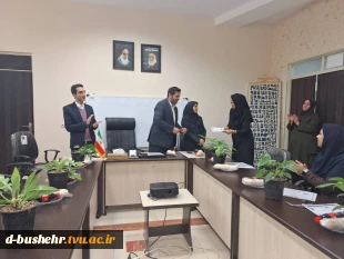 برگزاری مراسم تجلیل از بانوان همکار آموزشکده ملی مهارت دختران بوشهر به مناسبت روز زن و شب یلدا 12