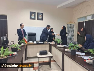 برگزاری مراسم تجلیل از بانوان همکار آموزشکده ملی مهارت دختران بوشهر به مناسبت روز زن و شب یلدا 13