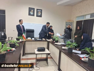برگزاری مراسم تجلیل از بانوان همکار آموزشکده ملی مهارت دختران بوشهر به مناسبت روز زن و شب یلدا 14