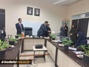 برگزاری مراسم تجلیل از بانوان همکار آموزشکده ملی مهارت دختران بوشهر به مناسبت روز زن و شب یلدا 15