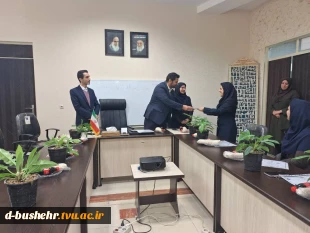 برگزاری مراسم تجلیل از بانوان همکار آموزشکده ملی مهارت دختران بوشهر به مناسبت روز زن و شب یلدا 16