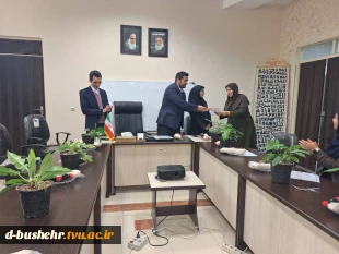 برگزاری مراسم تجلیل از بانوان همکار آموزشکده ملی مهارت دختران بوشهر به مناسبت روز زن و شب یلدا 22