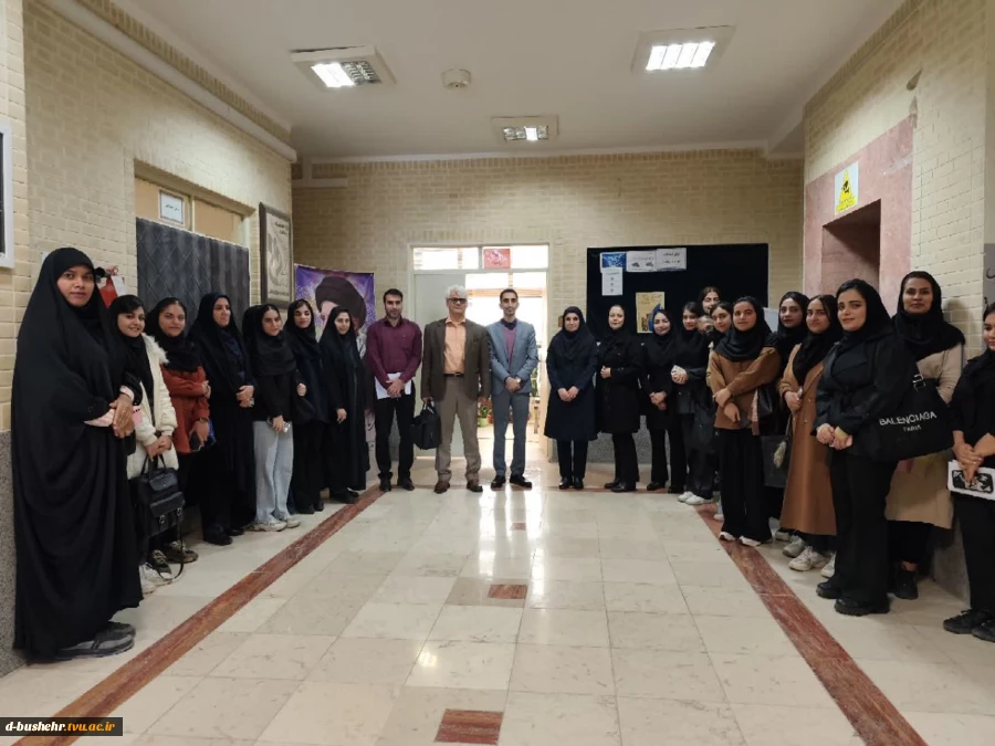 کرسی هم‌اندیشی دانشجویی «پژوهش، مسیر رشد و تحول» در آموزشکده ملی مهارت دختران بوشهر برگزار شد 3