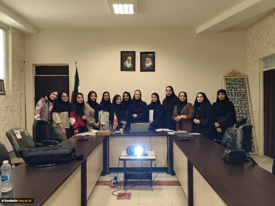 برگزاری سمینار «هوش مصنوعی در حسابداری؛ از پژوهش دانشگاهی تا کاربرد عملی» در آموزشکده ملی مهارت دختران بوشهر 2