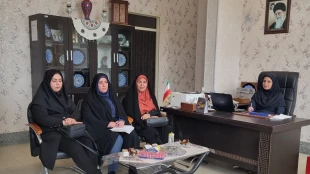 نشست هماهنگی برگزاری باشکوه برنامه‌های دهه مبارک فجر در آموزشکده ملی مهارت دختران بوشهر 4