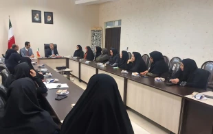 نشست تبیینی بصیرتی «بررسی تحولات کشور و منطقه» در آموزشکده ملی مهارت دختران بوشهر برگزار شد 2