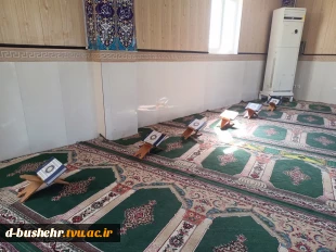 غبارروبی مسجد آموزشکده ملی مهارت پسران بوشهر در آستانه ماه مبارک رمضان 3