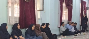 برگزاری مراسم قرائت دعای زیارت عاشورا در آموزشکده ملی مهارت دختران بوشهر 5