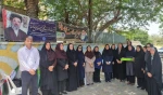 برپایی ایستگاه صلواتی به مناسبت سالروز آزادسازی خرمشهر در آموزشکده دختران بوشهر 2