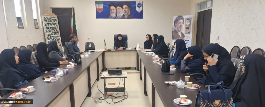 نشست تبیینی «فرهنگ ولایت‌مداری» در آموزشکده دختران بوشهر برگزار شد 2