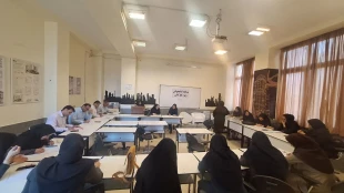 برگزاری مسابقه کتاب‌خوانی «جاذبه و دافعه علی (ع)» در آموزشکده دختران بوشهر 2