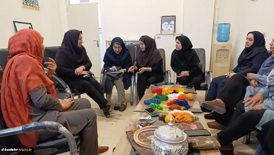 کارگاه آموزشی بخارادوزی در آموزشکده دختران بوشهر برگزار شد 2