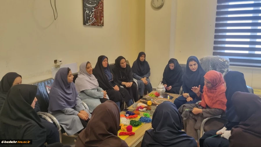 کارگاه آموزشی بخارادوزی در آموزشکده دختران بوشهر برگزار شد 4