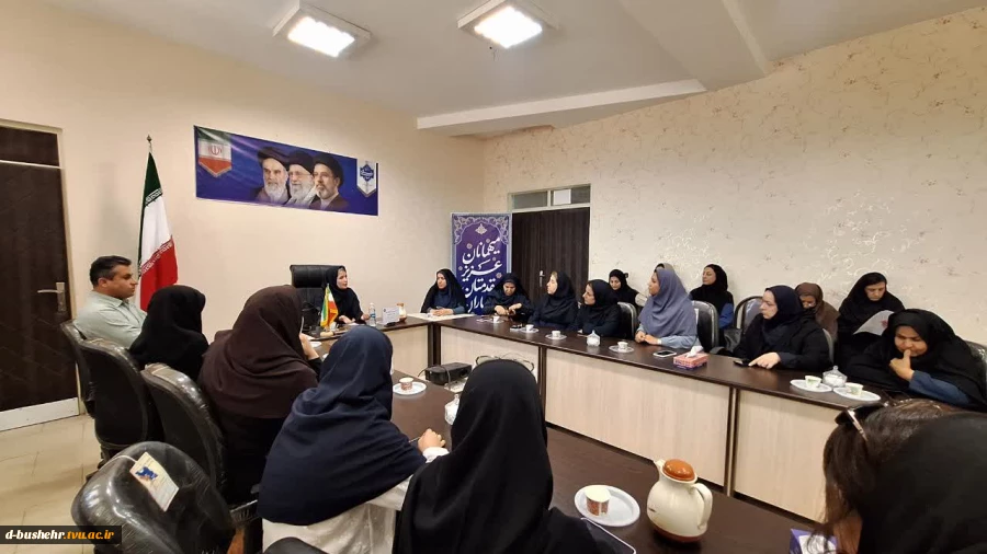 برگزاری نشست آموزشی «اهدای خون؛ اهدای زندگی» در آموزشکده دختران بوشهر 2