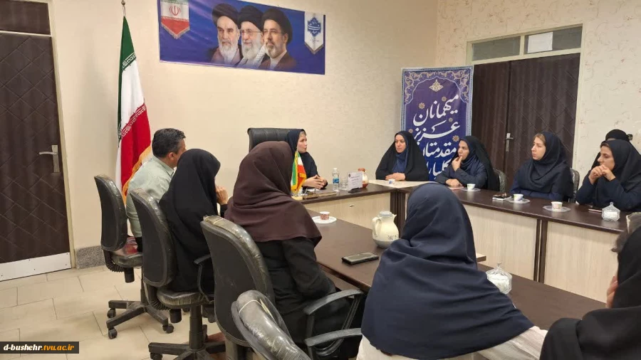 برگزاری نشست آموزشی «اهدای خون؛ اهدای زندگی» در آموزشکده دختران بوشهر 4