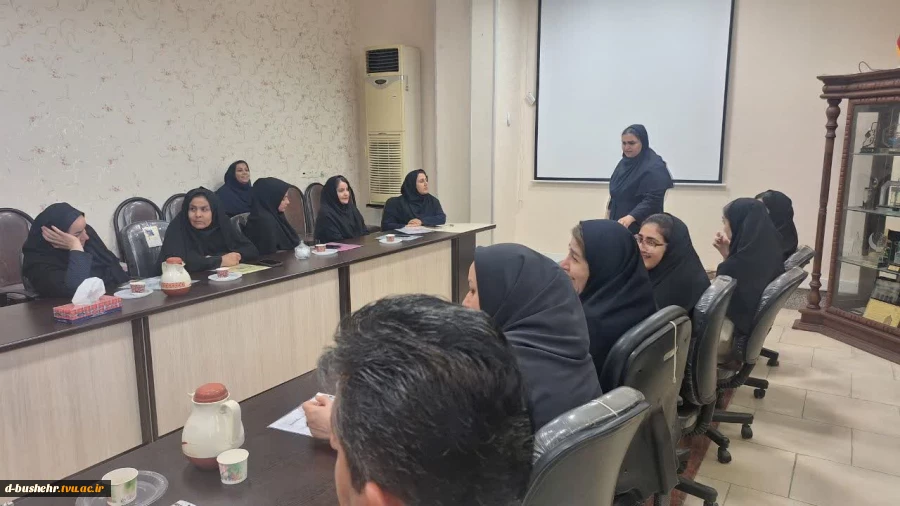برگزاری نشست تخصصی سلامت و چالش‌های جوانان در آموزشکده دختران بوشهر هم‌زمان با هفته ملی سلامت جوانان 2