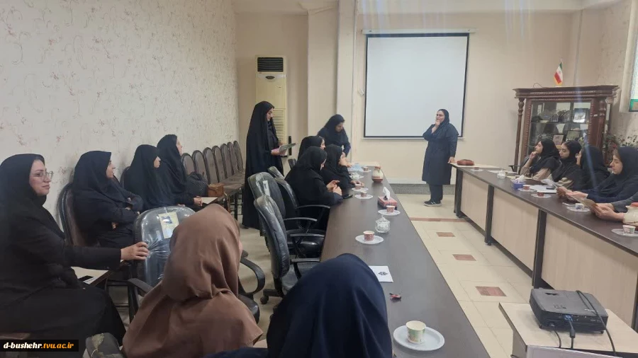 برگزاری نشست تخصصی سلامت و چالش‌های جوانان در آموزشکده دختران بوشهر هم‌زمان با هفته ملی سلامت جوانان 3