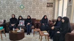 دیدار رئیس آموزشکده دختران بوشهر با خانواده شهید محمدرضا موسوی 4