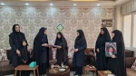 دیدار رئیس آموزشکده دختران بوشهر با خانواده شهید محمدرضا موسوی 5